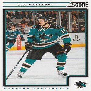 T. J. Galiardi - 2012/2013 Score Hockey Card